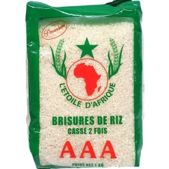 Panier Express Brisure de riz cassé 2 fois - 1kg - Etoile d'Afrique Discount