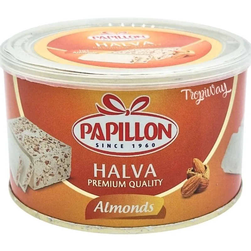Panier Express Chamia Halva aux Amandes - Papillon - 350g - boite métallique - Tunisie Best