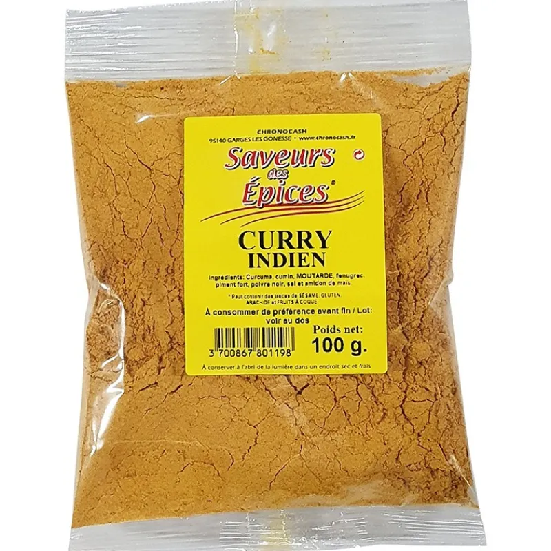 Panier Express Curry indien - 100g - Best Sale