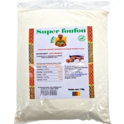 Panier Express Farine de manioc | 1kg | Bonfoufou Fashion