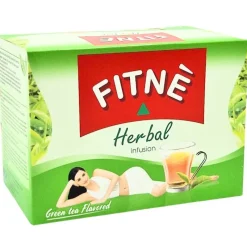 Panier Express Fitnè Herbal Green Tea Flavored Infusion | Tisane de Feuilles et Gousses de Séné avec Thé Vert Garcinia Fashion