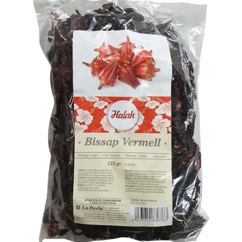 Panier Express Fleurs d'Hibiscus - Bissap rouge - 125g - Halah Hot