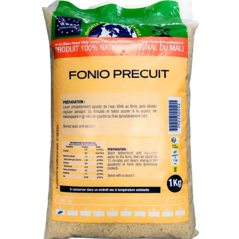 Panier Express Fonio précuit 1kg Outlet