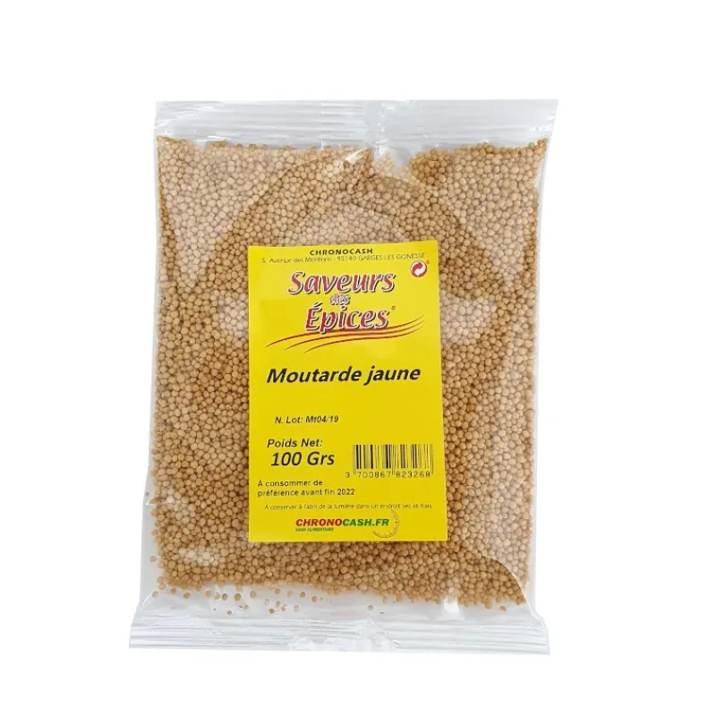 Panier Express Graine de moutarde jaune 100g entière Outlet