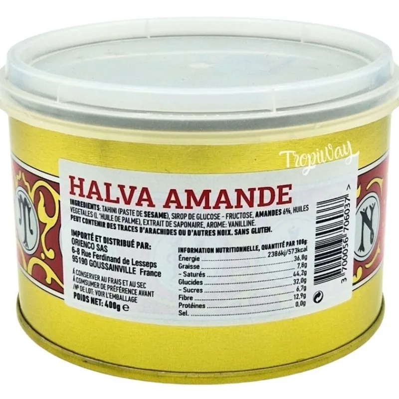 Panier Express Halva grec aux amandes 400g - Olympos Sale