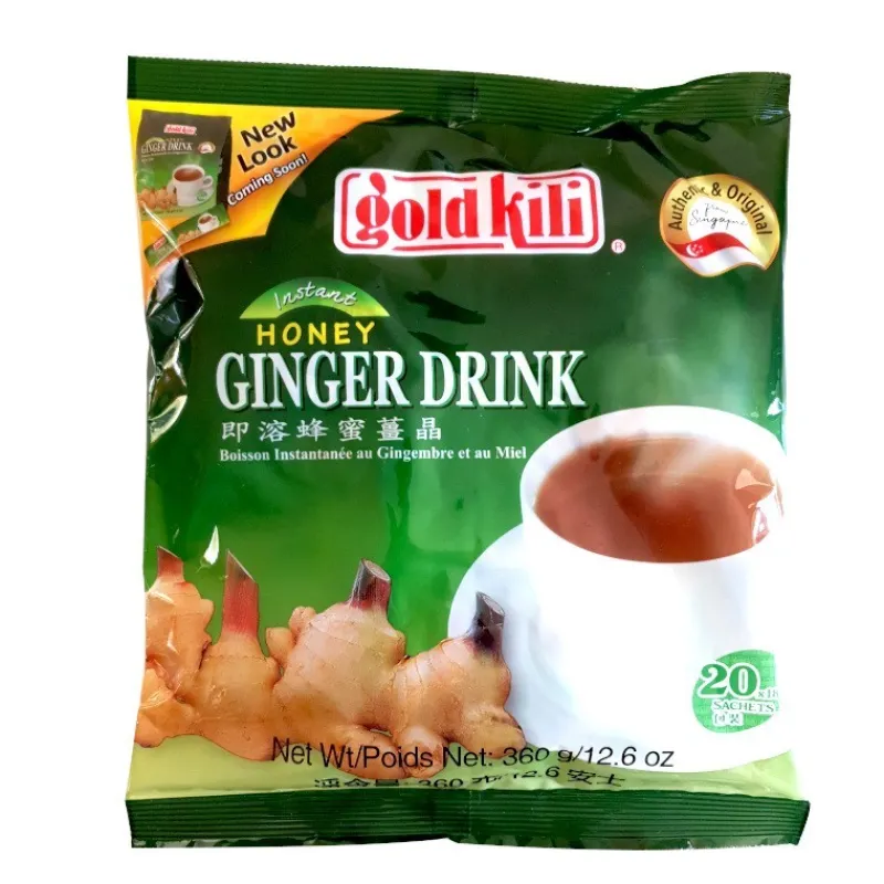 Panier Express Infusion gingembre gold kili 20 x 18g Hot