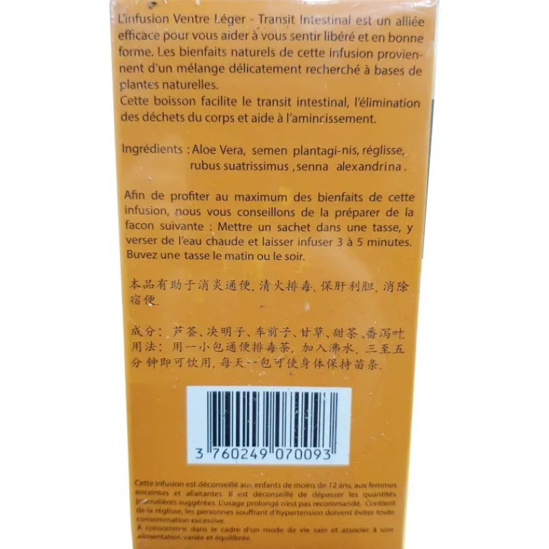 Panier Express Infusion ventre léger 20 sachets Store