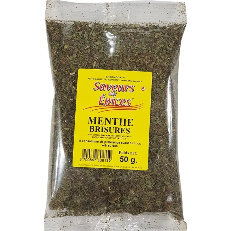 Panier Express Menthe séchée (brisure) - 50g - Store
