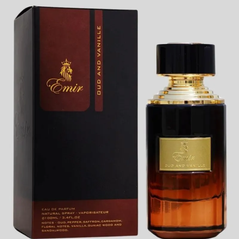 Panier Express Oud And Vanille Emir 75ml Eau de Parfum New