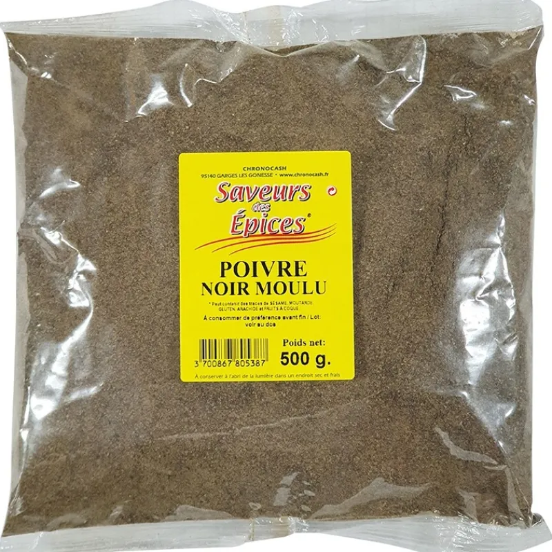 Panier Express Poivre noir moulu 500g New