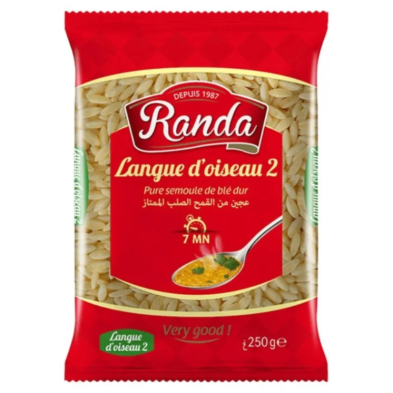 Panier Express Pâtes Langue d'oiseau N°2 - 500g - randa Cheap
