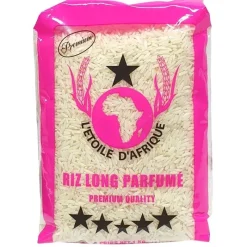 Panier Express Riz long parfumé - 1kg - Etoile d'Afrique Online