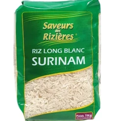Panier Express Riz long Surinam - 1kg - Saveurs des Rizières Shop