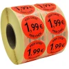 Panier Express Stickers Promotionnels Adhésifs | Autocollant Soldes | Rouleau de 2000 Étiquettes | Prix Choc 1,99€ Flash Sale