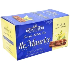 Panier Express Thé arôme vanille 50g - 25 sachets - Bois Chérie de l'Ile Maurice Outlet