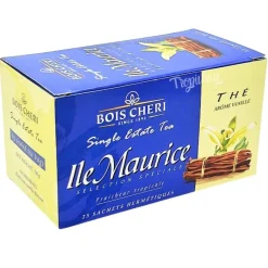 Panier Express Thé arôme vanille 50g - 25 sachets - Bois Chérie de l'Ile Maurice Outlet