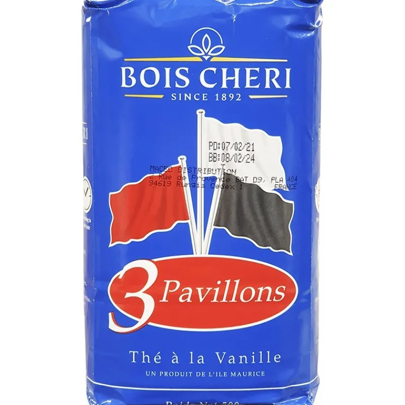 Panier Express Thé Bois Chéri - saveur vanille - 500g - 3 pavillons Fashion