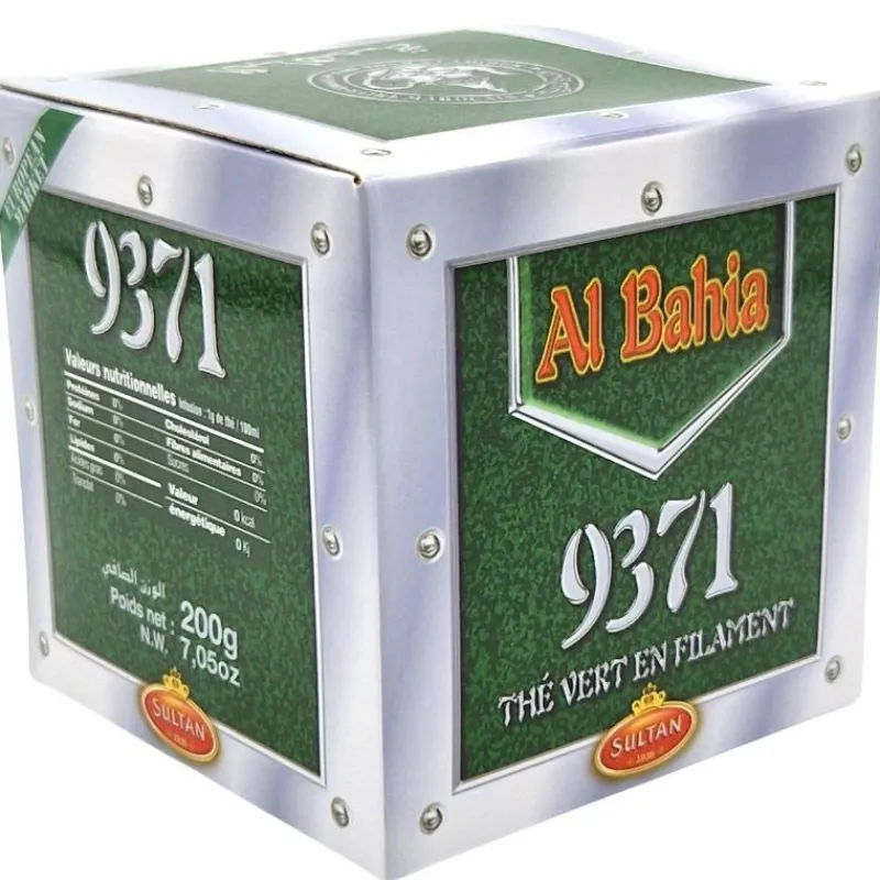 Panier Express Thé vert | chun mee | 9371 Al Bahia | 200g | Sultan Cheap