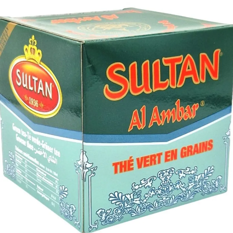 Panier Express Thé vert en grains | Al Ambar | 200g | Sultan Cheap