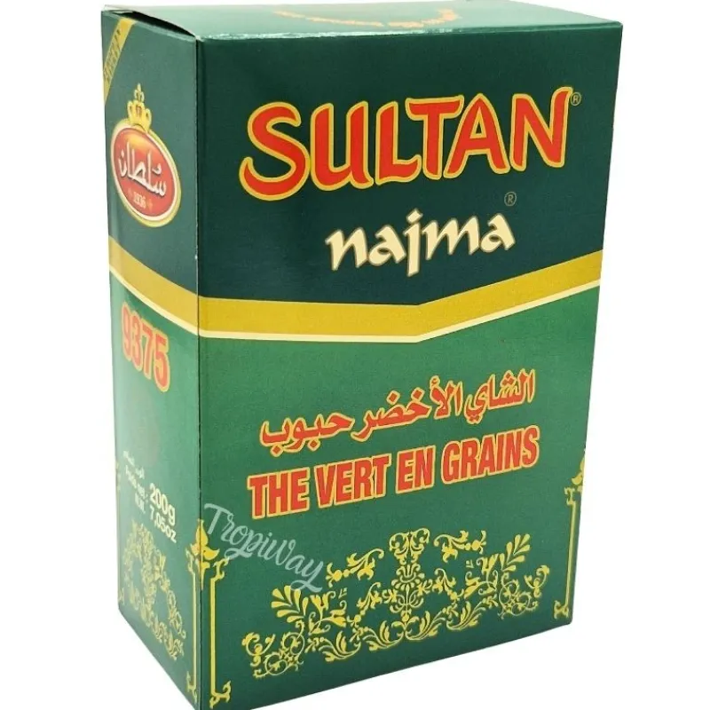Panier Express Thé vert en grains | Najma | 200g | Sultan Cheap
