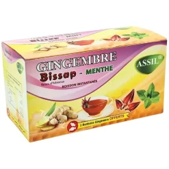 Panier Express Tisane Infusion Gingembre Bissap & Menthe - Assil Sale